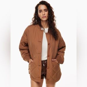 Aritzia Wilfred Pavant Quilted Jacket - size Large, NWT